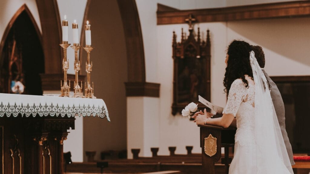 annie-theby-5ZPbQJdJDic-unsplash Catholic church wedding requirement