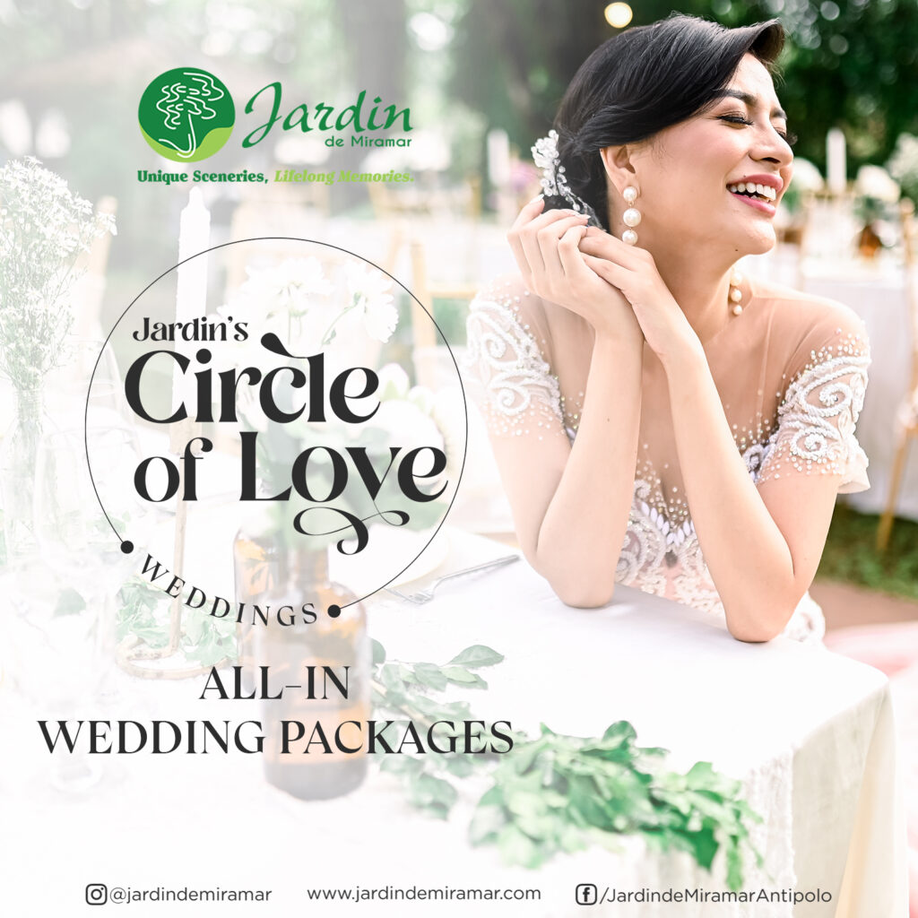 Jardin's the Weddnig Circle of Love Packages Jardin's the Weddnig Circle of Love Packages
